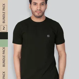 LUX NITRO Pack Of 2 Anti Odour Lounge T-shirts-image-58