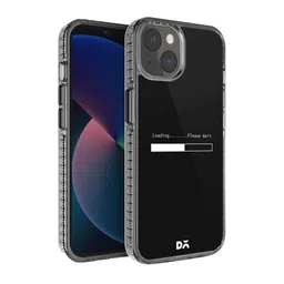 DailyObjects Black & White Loading Dialog Stride 2.0 iPhone 13 Phone Case-13