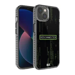 DailyObjects Black Disconnected Printed iPhone 13 Back Case-10