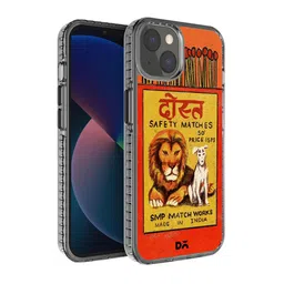 DailyObjects Red & Yellow Printed iPhone 13 Phone Case-0
