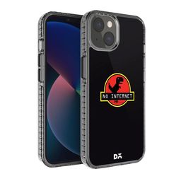 DailyObjects Adults Black & Red No Internet Stride Printed iPhone 13 Phone Case image 1