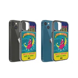 DailyObjects Moon Girl Matchbox Printed Stride 2.0 iPhone 15 Phone Case Cover-1