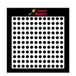 Comet Busters 132 Pcs Reusable Designer Bindis - Black image 1