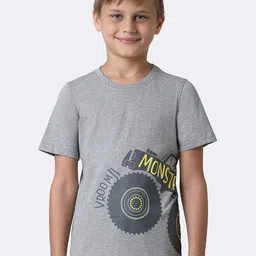Van Heusen Boys Graphic Printed Pure Cotton T-shirt-image-65