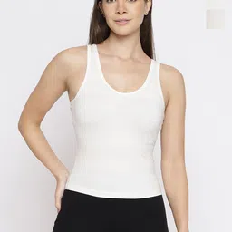 La Intimo Pack Of 3 Sleeveless Camisoles-picture-58