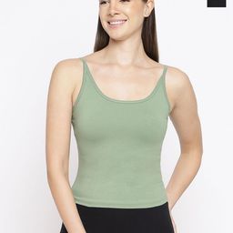 La Intimo Women Pack Of 2 Spaghetti Camisoles-image-65