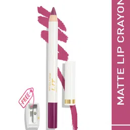 MyGlamm LIT Matte About It Lip Color with Sharpener 2.8g - Fuchsia Ballet-9