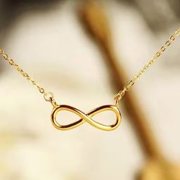 Goldnera Infinity Love Heart Minimal Chain-14