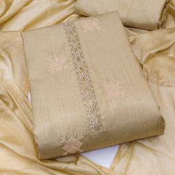 KALINI Abstract Ethnic Motifs Unstitched Dress Material-image-52