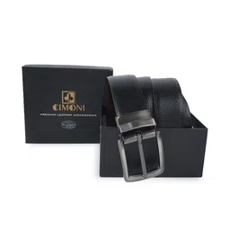 CIMONI Men Leather Reversible Belt-image-22