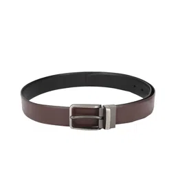Van Heusen Men Brown Solid Belt-image-23