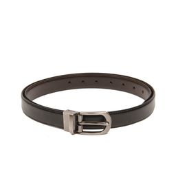 Calvadoss Boys Black Textured Reversible Formal Belt-15