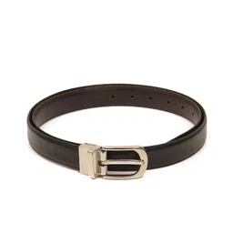 Calvadoss Boys Black Textured Reversible Formal Belt-17