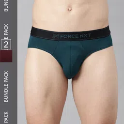 Force NXT Men Pack Of 2 Assorted Premium Basic Briefs-image-31