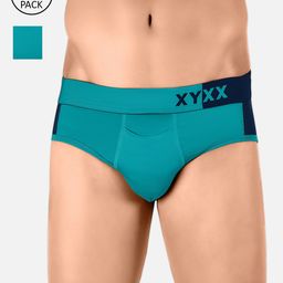 XYXX Men Pack of 2 Colourblocked Ultra Soft Antimicrobial Modal Briefs XYBRF2PCKN170XXL-picture-2