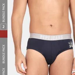 Pepe Jeans Men Pack Of 2 Cotton Basic Briefs-picture-11