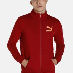 Puma Men Red Outdoor Slim Fit Sporty Jacket-picture-17