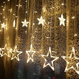 SPARK WORLD Yellow LED String Lights-75