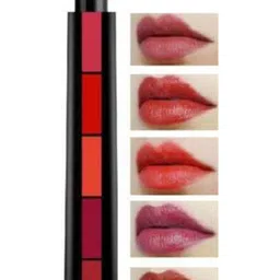 SUNISA 5 In1 Ultra Smooth Beauty Creamy Matte Lipstick- - Red-14