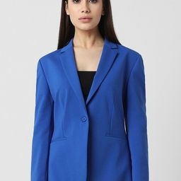 Van Heusen Woman Notched Lapel Single Breasted Blazer-image-87