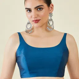 Soch Sleeveless Saree Blouse-57