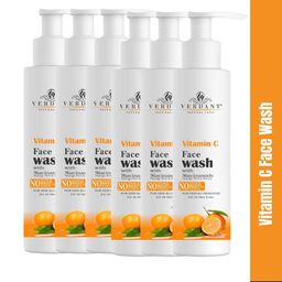 Verdant Natural Care Set of 6 Vitamin C Face Wash with Niacinamide & Honey - 100 ml each-11