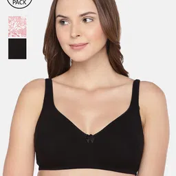 Inner Sense Pack of 3 Organic Cotton  Antimicrobial  Seamless Side Support Sustainable Bra ISB057-picture-6