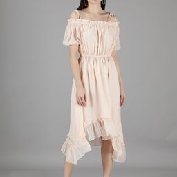 Amagyaa Chiffon Midi Dress-image-4