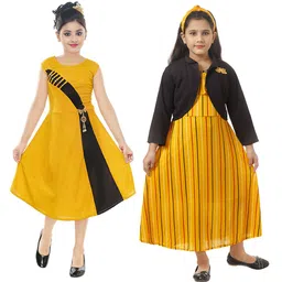 BAESD  Pack of 2 A Line Midi Dress-image-78