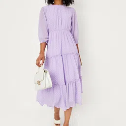 max Lavender Midi Dress-image-5