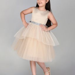Toy Balloon kids Girls Embellished Detailed Fit & Flare Dress-image-88