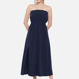 ALL WAYS YOU Strapless Fit & Flare Midi Dress-image-56