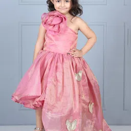 THE LITTLE CELEBS Organic Cotton A-Line Midi Dress-picture-21