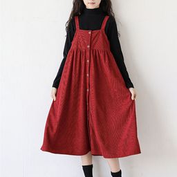 LULU & SKY Polka Dot Print A-Line Midi Dress-image-37