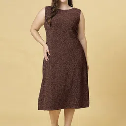 Curvy Lane Women Plus Size A-Line Dress-image-23