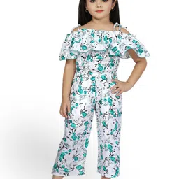 BAESD Girls Printed Shoulder Straps Basic Jumpsuit-image-92