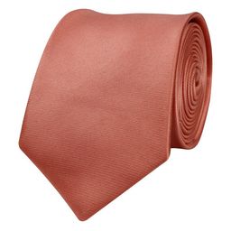 PELUCHE Men Pink Skinny Tie-image-1