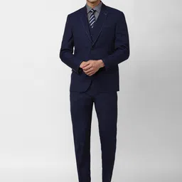 Van Heusen Men Single-Breasted 3-Piece Formal Suit-image-8