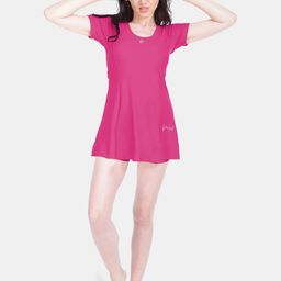 FILMAX ORIGINALS Round Neck Short Sleeves Swimming Dress-image-57