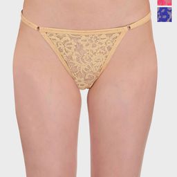 SELFCARE Pack Of 3 Low-Rise Self Design Seamless Bikini Briefs-30