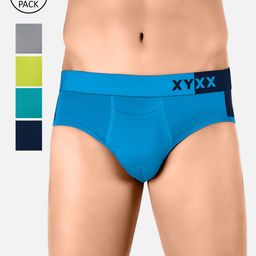 XYXX Men Pack Of 5 Colourblocked Antimicrobial Briefs XYBRF5PCKN66-picture-5