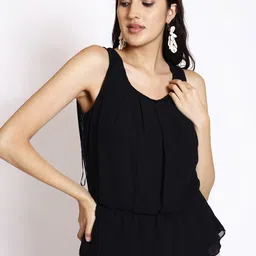 250 DESIGNS Shoulder Straps Georgette Cinched Waist-picture-25