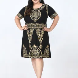 SAAKAA Ethnic Motifs Dress-picture-8