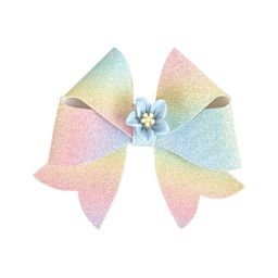 Aye Candy Girls Bow With Flower Alligator Hair Clip-image-65