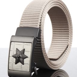 Kastner Men Beige Stretchable Belt-image-23