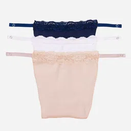 Finesse Miracle Cami Pack Of 3 Mock Camisoles Cleavage Cover-image-86