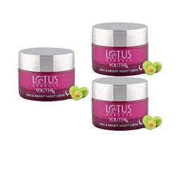 Lotus Herbals YouthRx Set Of 3 Firm & Bright Bakuchiol Retinol Night Cream 50gm Each-42