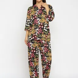 shopbloom Printed Pure Cotton Night suit-image-43