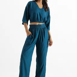 SANSKRUTIHOMES V-Neck Night Suit-image-99