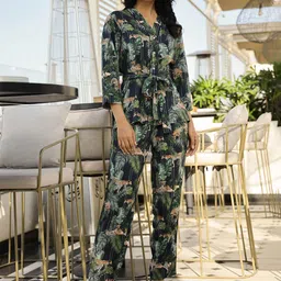 SANSKRUTIHOMES Women Printed Night suit-picture-53